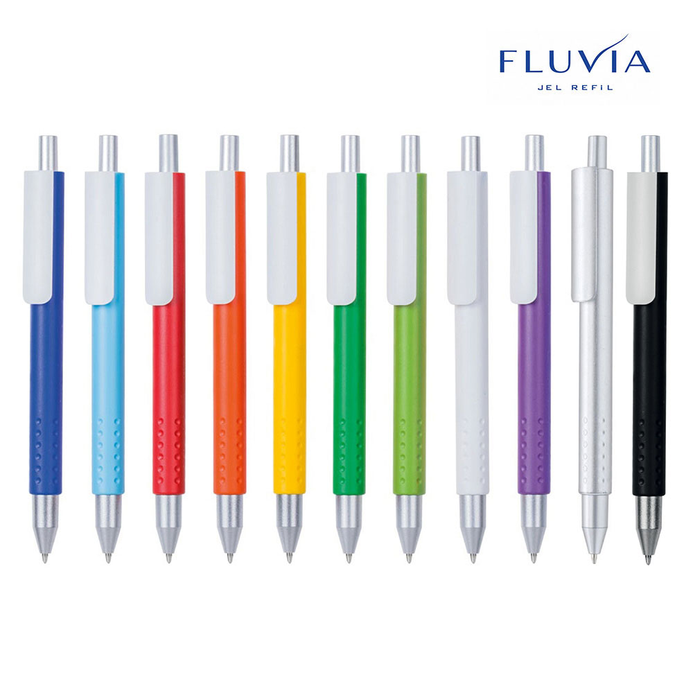 Fluvia İnce Jel Tükenmez Kalem