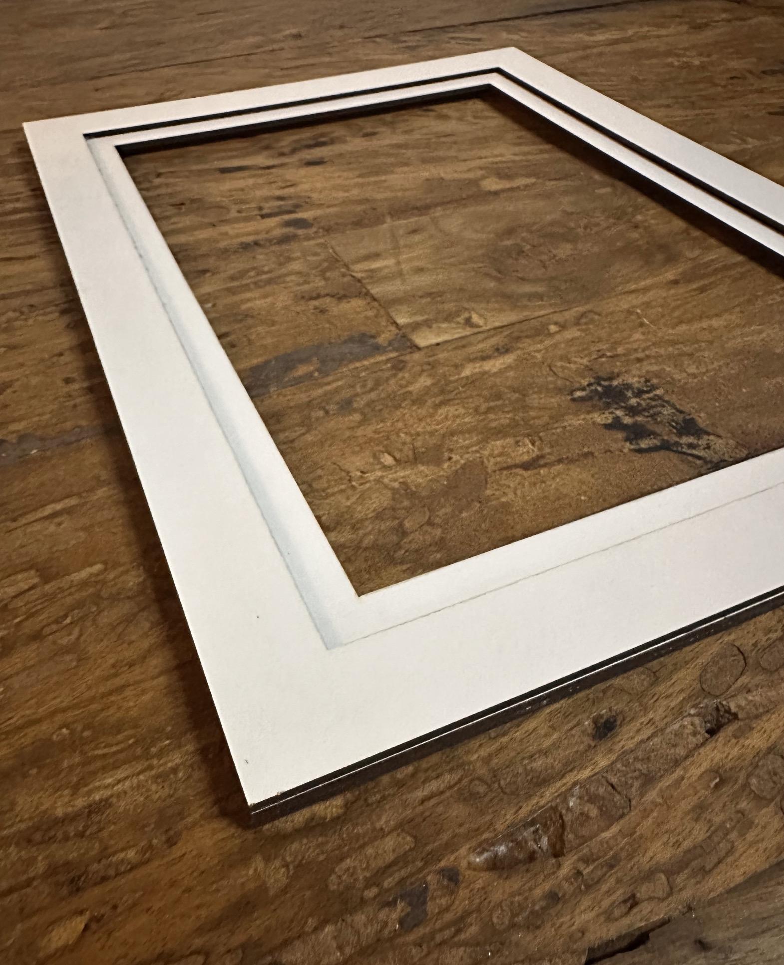 Beyaz Boş MDF Çerçeve,  Standart - 20x28cm