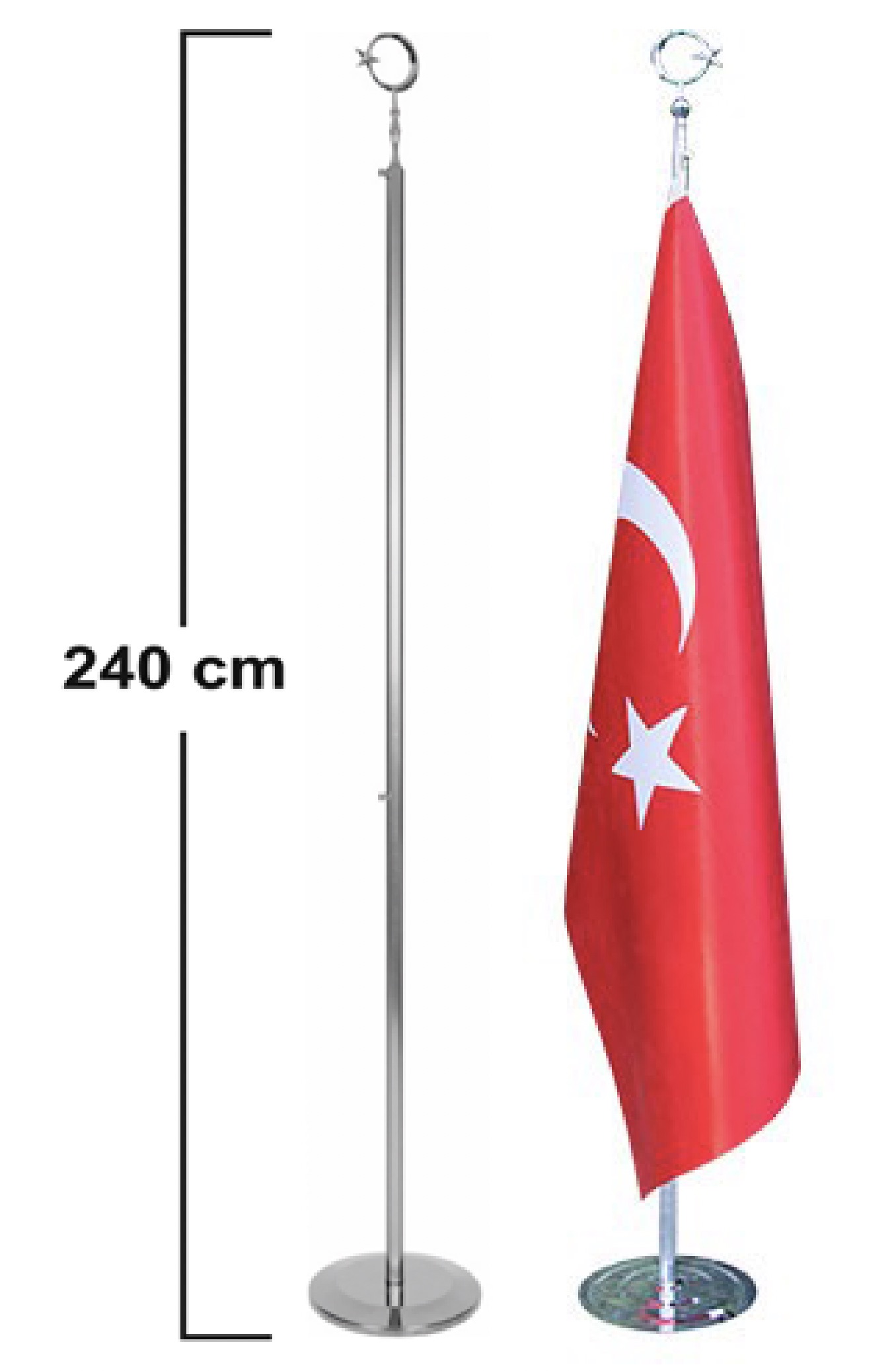 Logo%20Baskılı%20Krom%20Makam%20Bayrağı