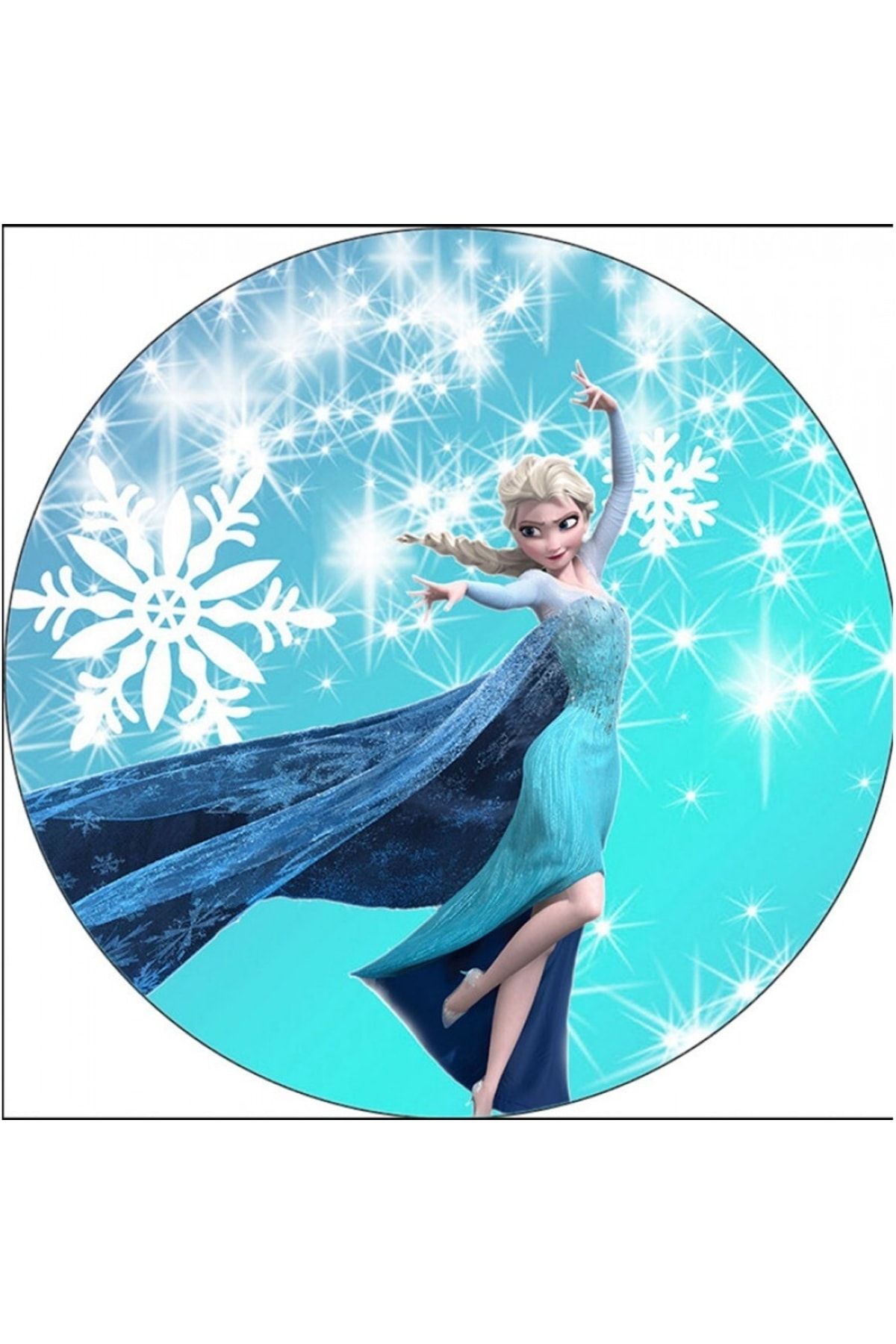 Anna Frozen Etiketi, 5cm - 40 Adet Opak Etiket