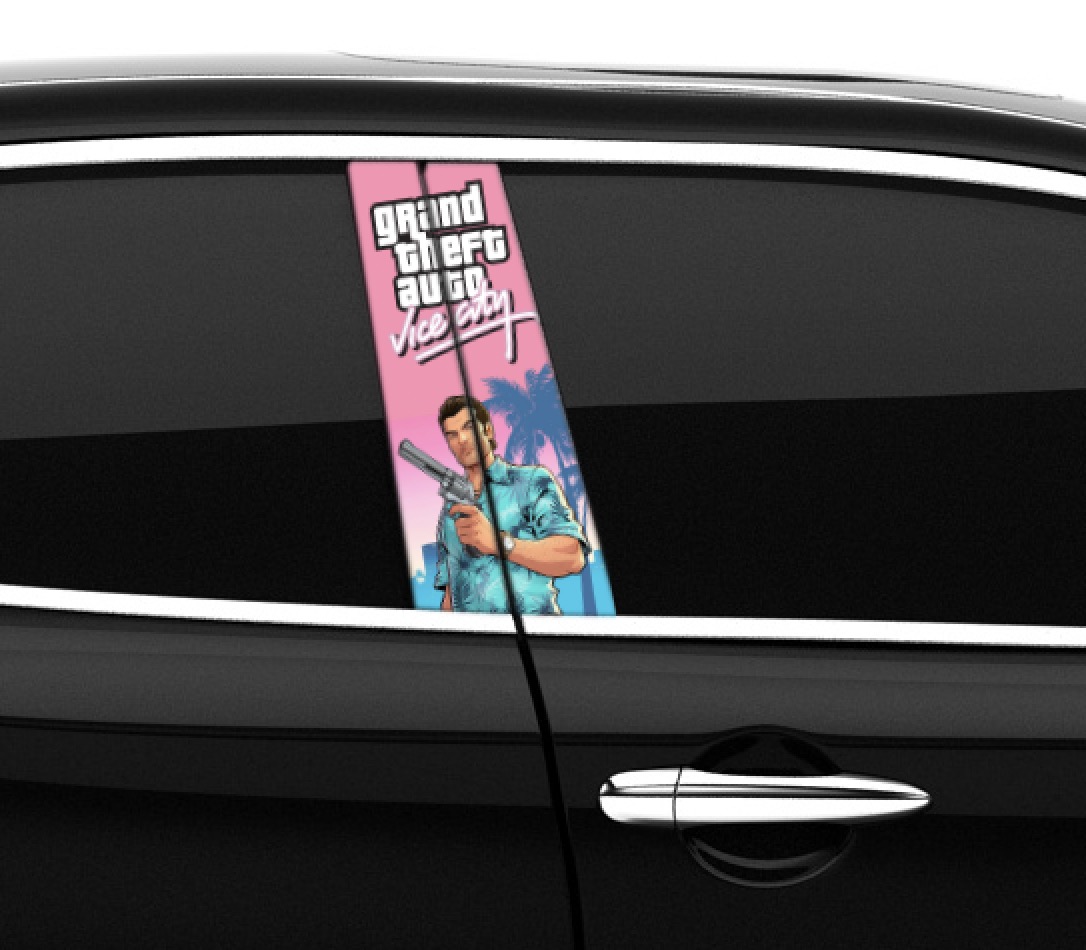 Araba Etiketleri, Tuning Kaplama, Direk Folyosu - GTA, Grand Theft Auto