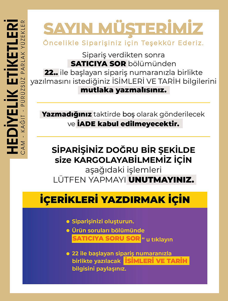Çelenk Çiçek Motifli Etiket Modeli Ürünlerinize Özel 4 Cm - 110 Adet Folyo Sticker