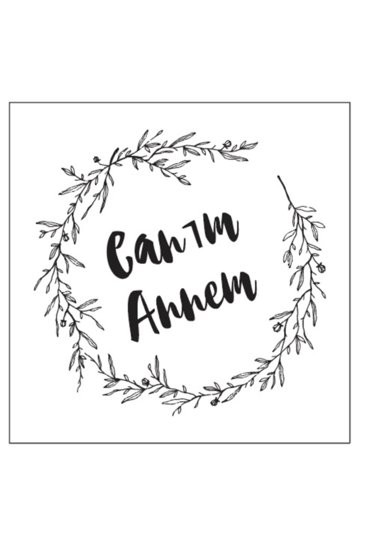 Etiket - ’’canım Annem’’ Etiketi, Özel Günler Için 4 Cm
