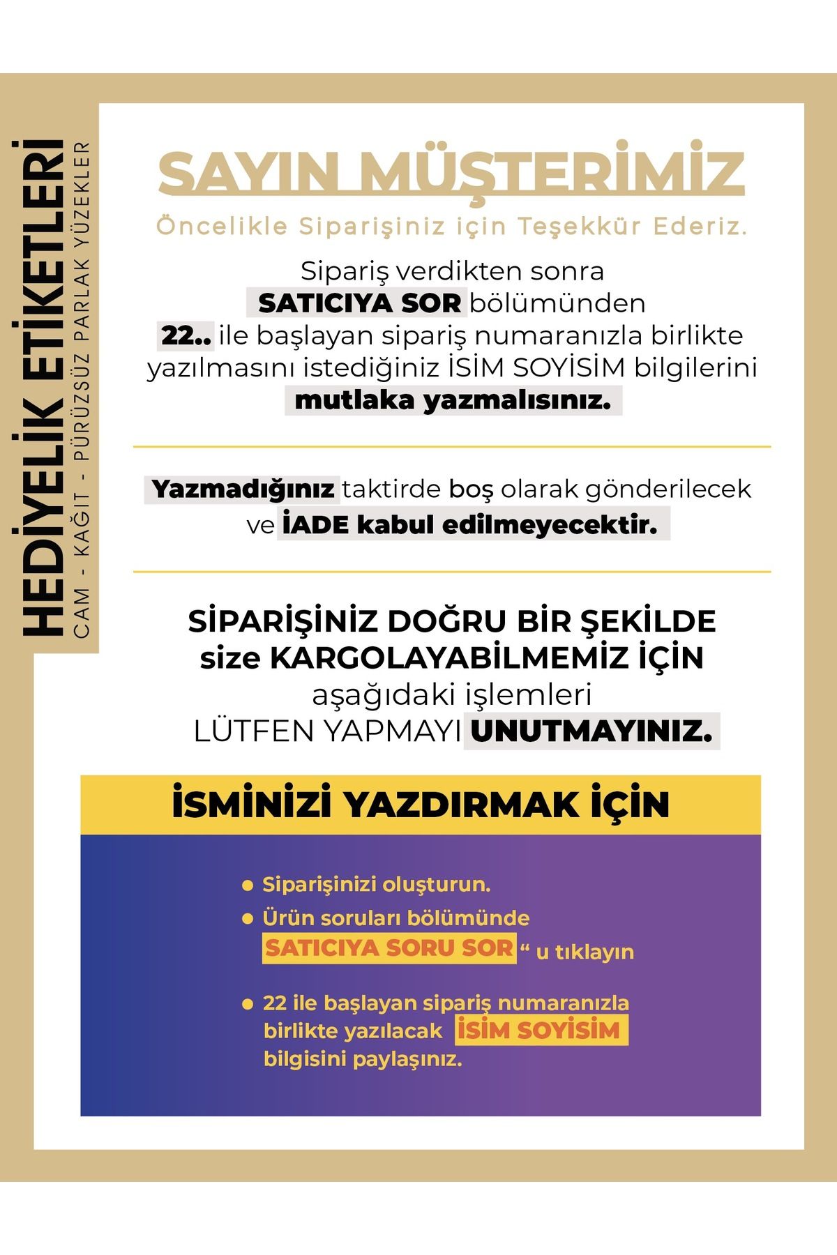 Kalpli Çiçek Motifli, Hediyelik Etiket 4 Cm - Sticker