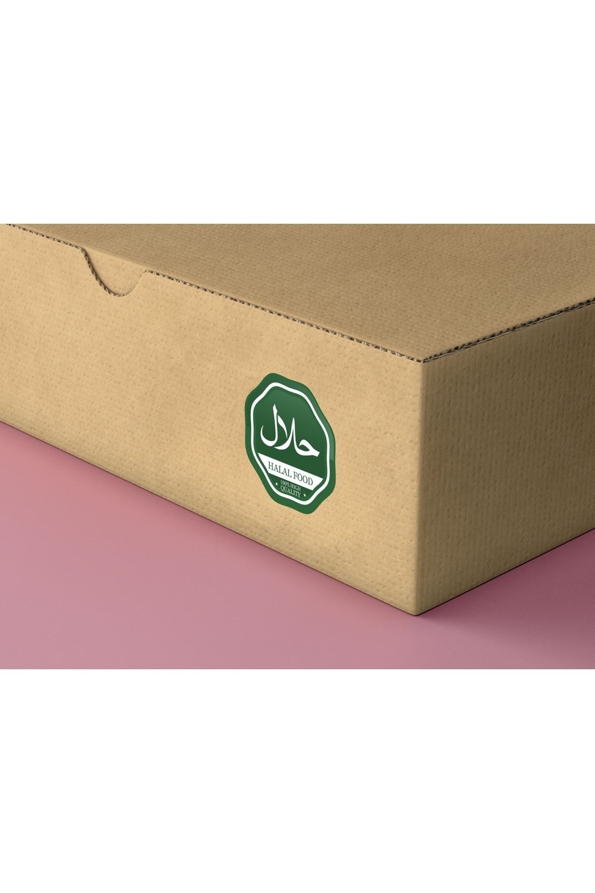 HELAL GIDA - FOOD 3LÜ SET-OPAK ETİKET 4CM-LETBİL REKLAM STİCKER