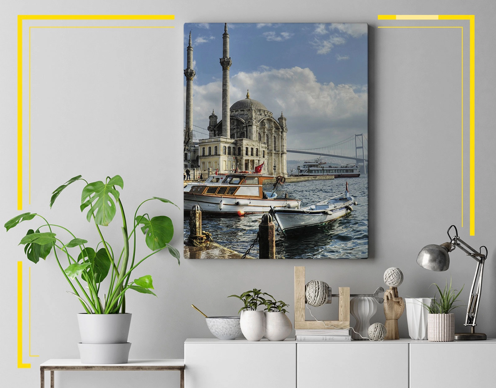 Kanvas Tablo - İstanbul Ortaköy Camii