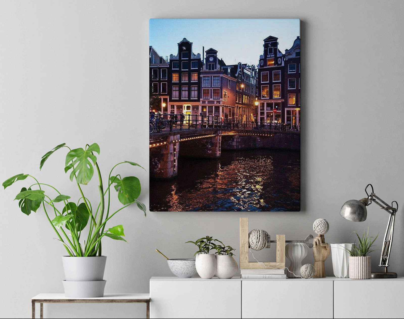 Kanvas Tablo - Amsterdam | Kanallar Bölgesi