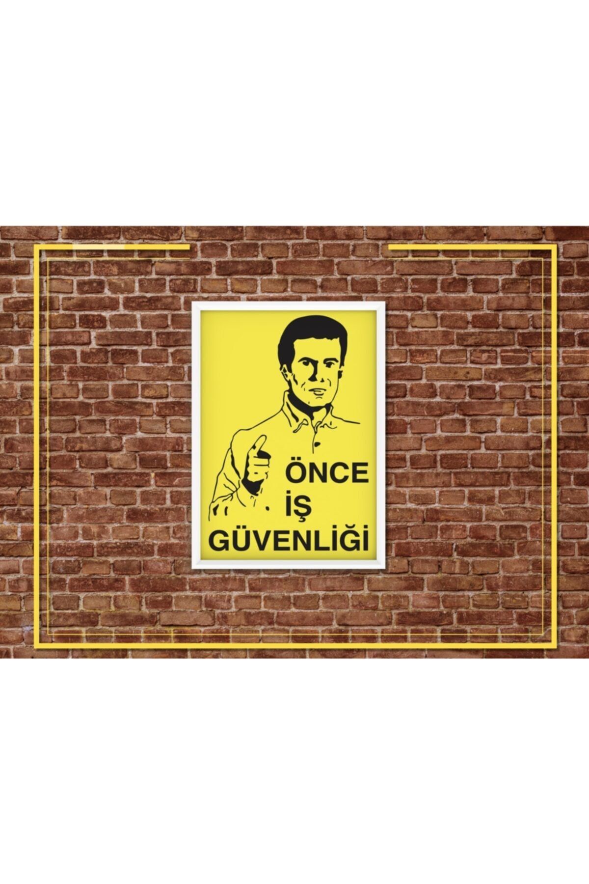 Uyarı Etiketi - Önce Iş Sağlığı (25x35)