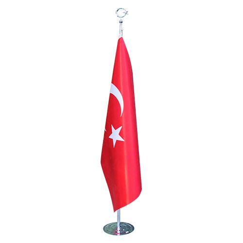 Logo%20Baskılı%20Krom%20Makam%20Bayrağı