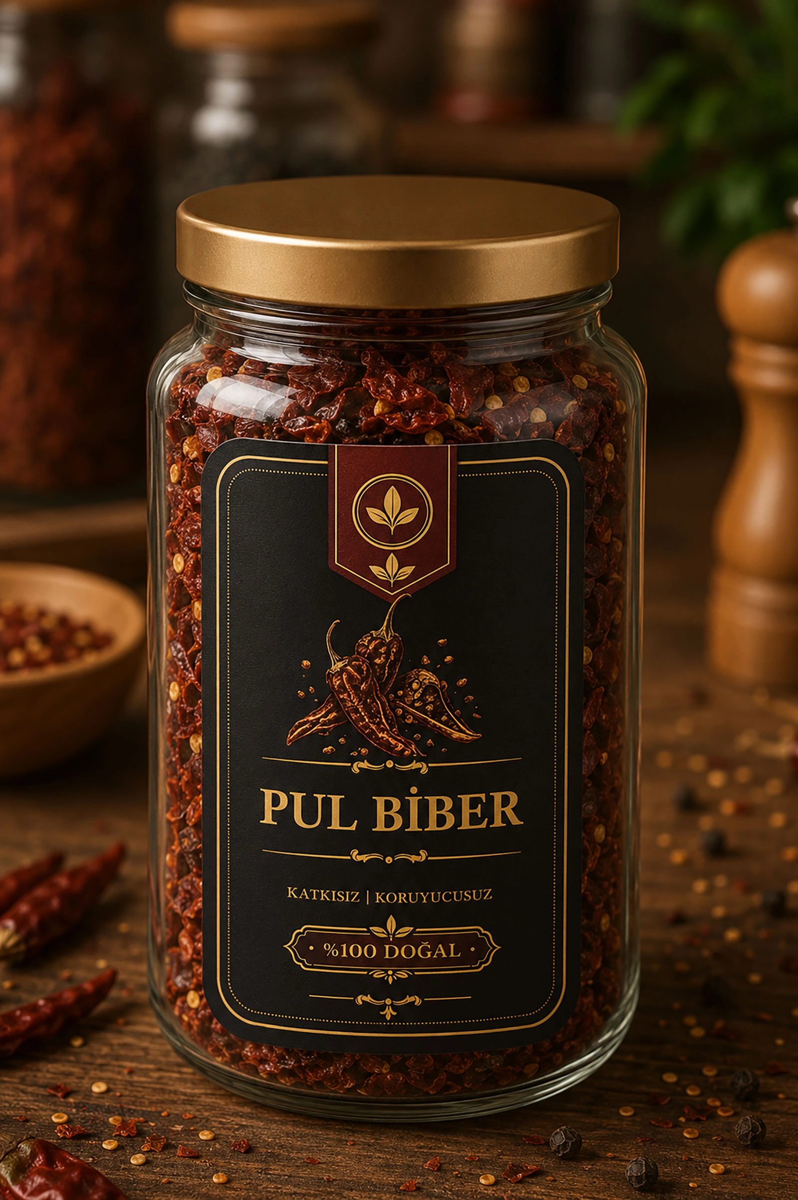 57 Çeşit Premium Baharat Etiketi Seti | Suya Dayanıklı Folyo Kavanoz Sticker