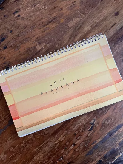 2026 Masaüstü Planlayıcı Spiralli Defter