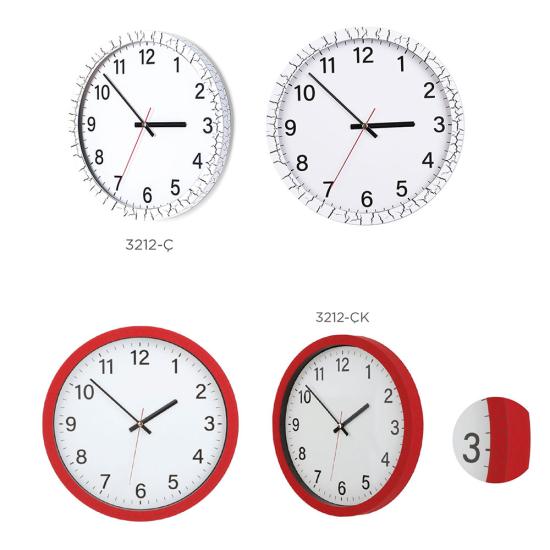 Plastik Duvar Saati Ø 400 mm