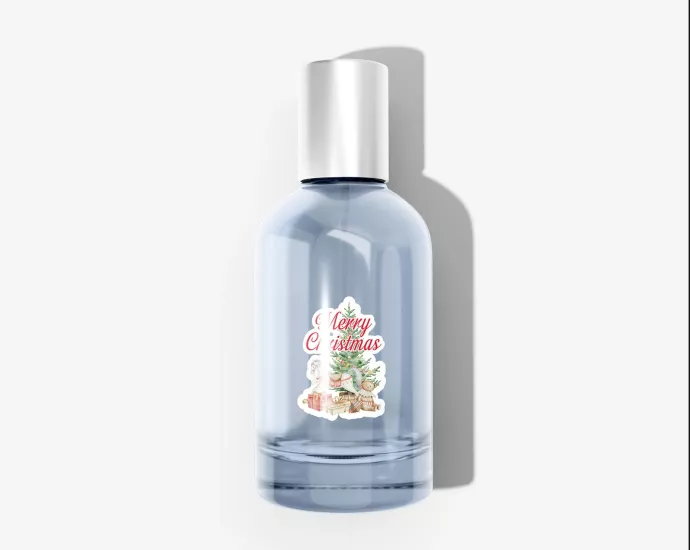 Yılbaşı Merry Christmas - 55 Adet Folyo Sticker