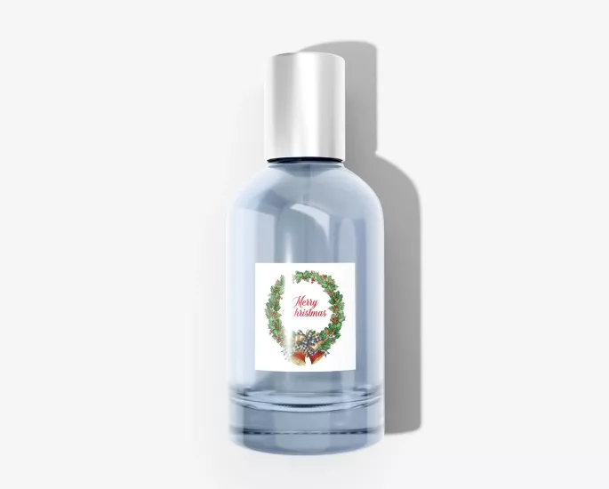 Yılbaşı Merry Christmas - 55 Adet Folyo Sticker