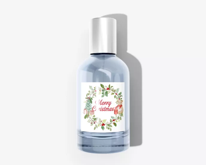 Yılbaşı Merry Christmas - 50 Adet Folyo Sticker