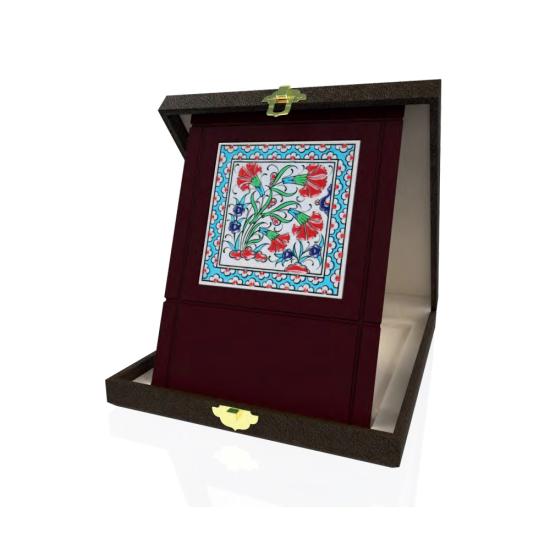 Çinili Ahşap Plaket