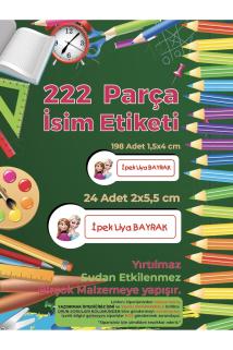 Okul Etiketi, Kalem Defter Etiketi - ELSA