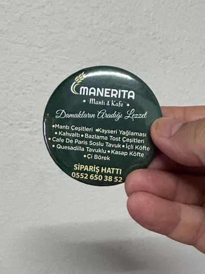 58mm Buton Magnetli Açacak | Promosyon Açacak Baskı