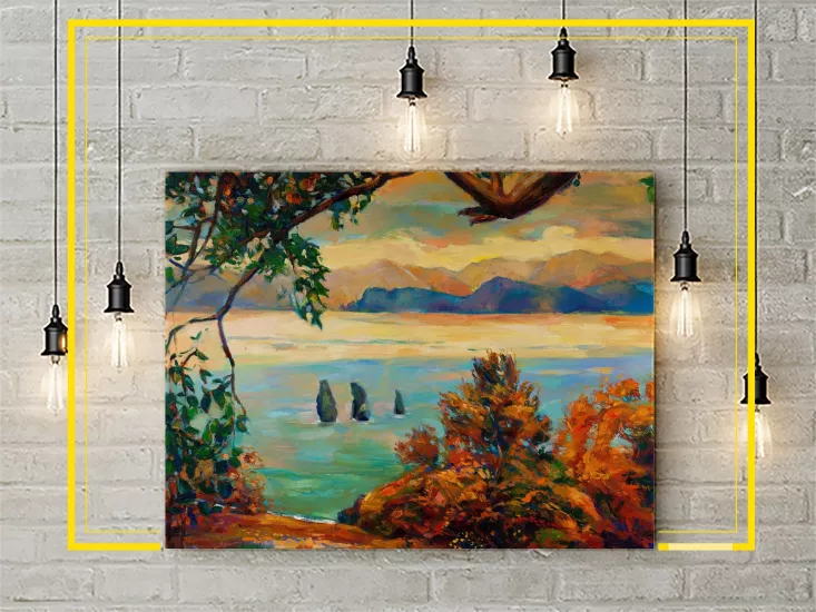 Yağlı Boya Deniz Manzarası