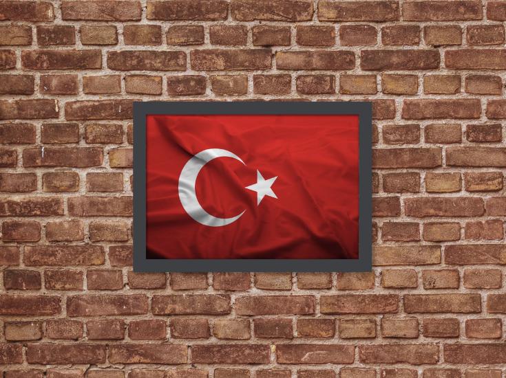 Türkiye Bayrağı Tablo, Ahşap Tablo