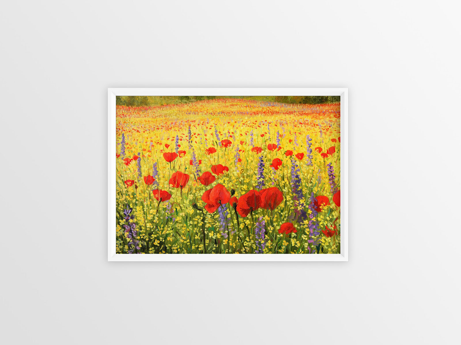 Ahşap%20Tablo%20-%20Yağlı%20Boya%20Gelincik%20Çiçeği%20Bahçesi,%20Standart%20-%2020x28cm