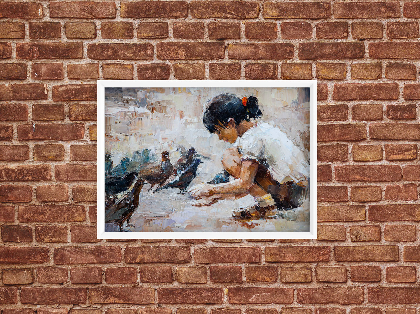 Ahşap%20Tablo%20-%20Kuş%20Besleyen%20Kız,%20Standart%20-%2020x28cm
